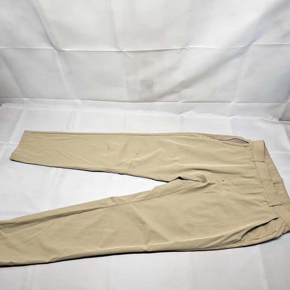 Fabletics The Only Pant Chino Khaki‎ Tan Beige Pants Mens Size 29x32